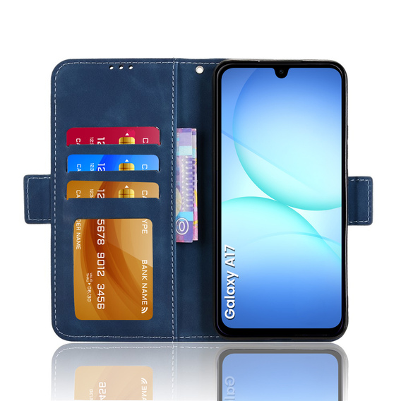 Klopové pouzdro pro Oppo Reno 14F, slot na karty, peněženka, černé