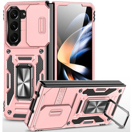 Pouzdro pro Samsung Galaxy Z Fold6 5G, CamShield Slide, růžové rose gold