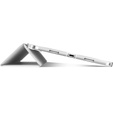Pouzdro pro iPad Pro 11 2022 / 2021 / 2020, Smartcase Hybrid, se slotem na stylus, šedé