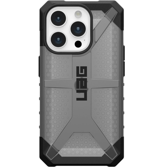 Pouzdro Urban Armor Gear pro iPhone 15 Pro, Plasma, šedé