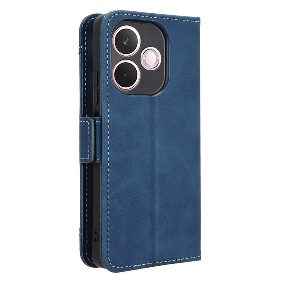 Klopové pouzdro pro Oppo A5 Pro 5G, Card Slot, námořnicky modré