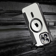 Klopové pouzdro pro iPhone 12 Pro, RFID Wallet MagSafe CamShield, černé