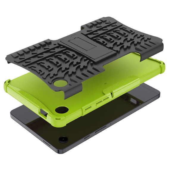 Pouzdro pro Samsung Galaxy Tab A9, Tire Armor, zelené