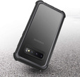 Pouzdro pro Samsung Galaxy S10 Plus, Dexnor Full Body Rugged, transparentní / černé