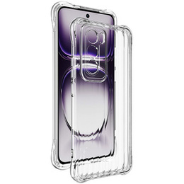 IMAK pouzdro pro Oppo Reno 12 Pro 5G, Stripe Dropproof, průhledné