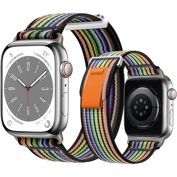 Nylonový řemínek pro Apple Watch 1/2/3/4/5/6/7/8/9/10/SE/Ultra/Ultra 2 42/44/45/49MM