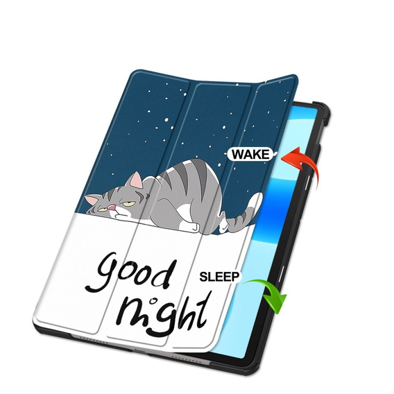 Pouzdro pro Huawei MatePad 11.5 2024, Smartcase, sleeping cat