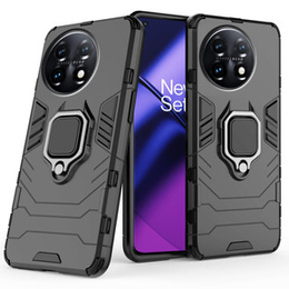 Pouzdro pro OnePlus 11 5G, Kickstand Ring, černé