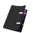 Pouzdro pro Samsung Galaxy Tab S9 FE / S10 FE, Smartcase s prostorem pro stylus, černé