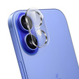 Tvrzené sklo na fotoaparát pro iPhone 16 / 16 Plus, průhledné