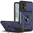 Pouzdro pro Motorola Moto E14, CamShield Slide, modré