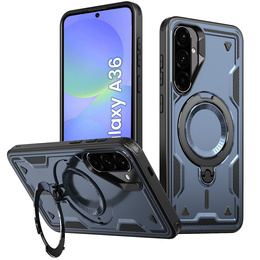 Pouzdro pro Samsung Galaxy A36, Military MagSafe, modré