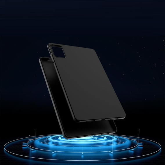 Pouzdro pro Lenovo Tab M11, silikonové, černé