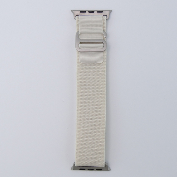 Nylonový řemínek pro Apple Watch 1/2/3/4/5/6/7/8/SE/ULTRA 42/44/45/49 mm, béžový