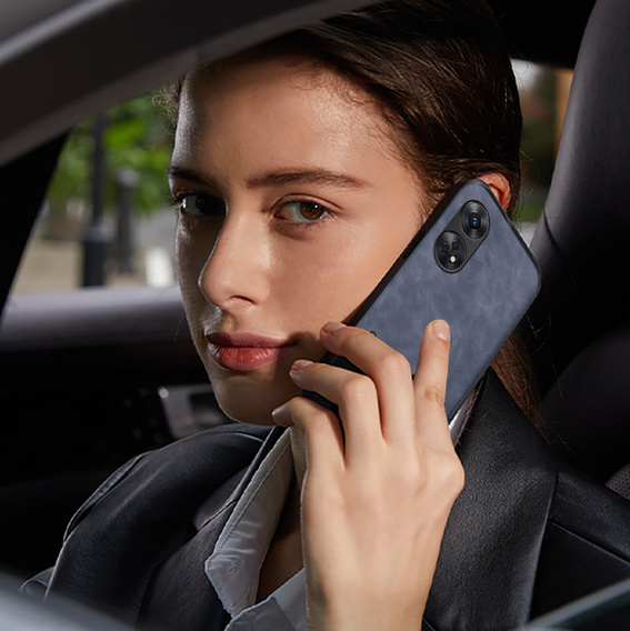 Pouzdro pro OPPO Reno8 T 4G, ERBORD Business, s držákem do auta, modré