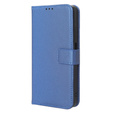 Klopové pouzdro pro Realme C55, Wallet, Smart Magnet, modré