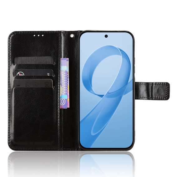 Pouzdro s klopou Crazy Horse Wallet pro Xiaomi Poco F8 Pro