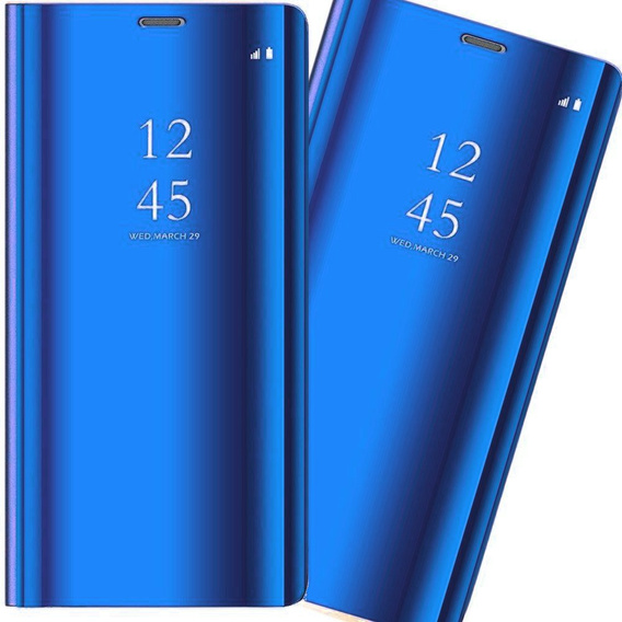 Pouzdro pro Oppo Reno5 5G, Clear View, světle modré