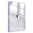 Pouzdro pro Apple iPad Air 11" 6 gen. 2024, Smartcase Hybrid, se slotem na stylus, Marble fialové