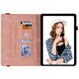 Pouzdro pro Lenovo Tab M9, Butterfly, růžové