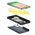 Pouzdro Spigen pro Samsung Galaxy A56 5G, Tough Armor Mag MagSafe, námořnicky modré + 9H tvrzené sklo