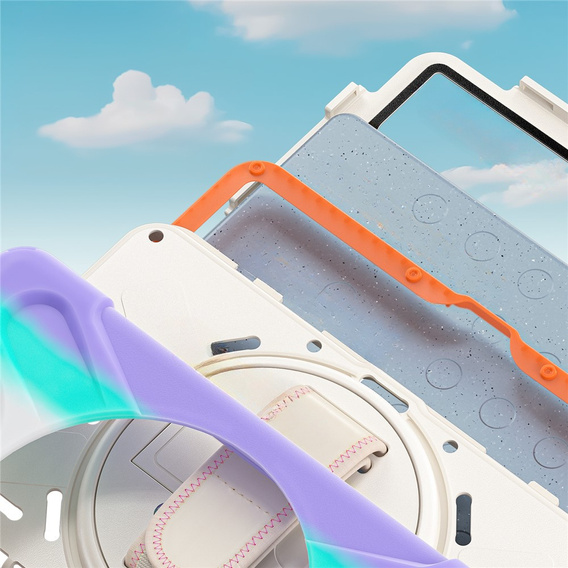 Pevné pouzdro s podstavcem a ramenním popruhem pro Lenovo Tab One