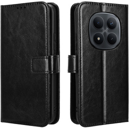 Pouzdro s klopou Crazy Horse Wallet pro Xiaomi Redmi Note 15 Pro 4G