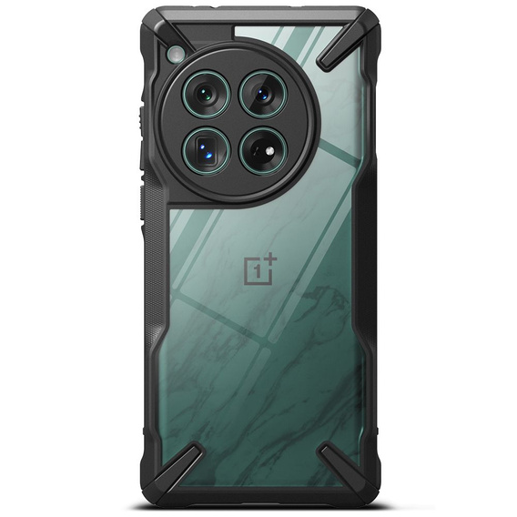 Pouzdro Ringke Fusion X průhledné / černé pro OnePlus 12 5G