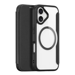 Dux Ducis pouzdro pro iPhone 17, Skin X Pro, s klopou, pro MagSafe, černé