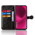 Flipové pouzdro pro T Phone 3 5G, Wallet Rhombus, černé