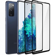 2x tvrzené sklo pro Samsung Galaxy S20 FE, ERBORD 3D pro celý displej