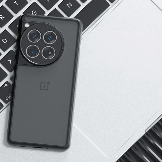 Pouzdro pro OnePlus 12 5G, Fusion Hybrid, s ochranou fotoaparátu, transparentní / černé