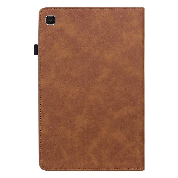 Pouzdro pro Samsung Galaxy Tab A7 Lite, Wallet Pen Slot, hnědé
