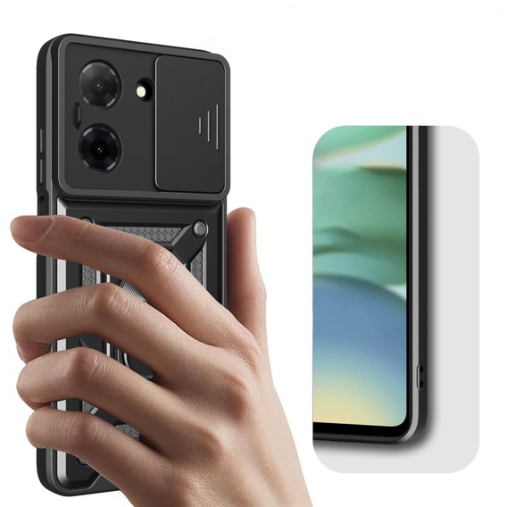 Pouzdro pro Xiaomi Redmi A5, CamShield Slide, černé