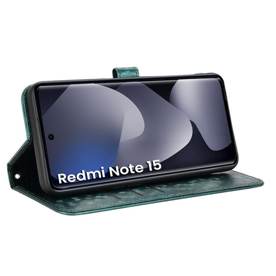 Pouzdro s klopou Wallet Rhombus pro Xiaomi Redmi Note 15 5G / Poco M8 5G