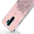 Pouzdro pro Xiaomi Redmi Note 8 Pro, Glittery, růžové