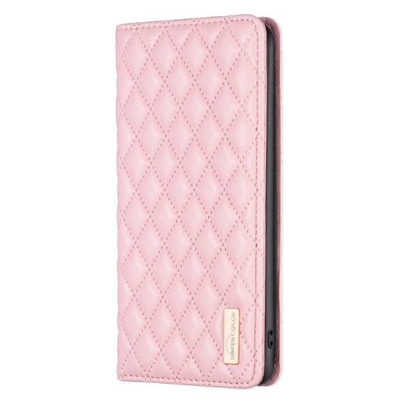 Klopové pouzdro pro Oppo A60, Wallet, BINFEN COLOR, růžové