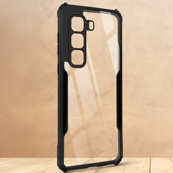 Pouzdro pro Infinix Hot 50 4G, AntiDrop Hybrid, černé
