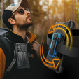Odolné pouzdro pro Samsung Galaxy S25 Ultra – Tongate MECH Series Clip, černé