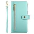 Klopové pouzdro pro Oppo Reno 13 5G, Wallet Zipper Pocket, mincovní