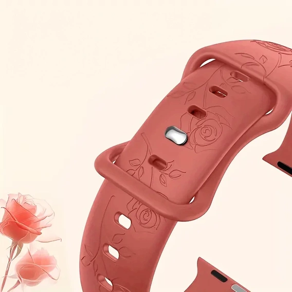 Silikonový řemínek pro Apple Watch 1/2/3/4/5/6/7/8/9/SE 38/40/41/mm