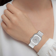 Ocelový náramek pro Apple Watch 1/2/3/4/5/6/7/8/SE/ULTRA 42/44/45/49 MM - stříbrný