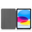 Pouzdro pro iPad 10.9 2022 10 Gen, Smartcase s prostorem pro stylus, růžové