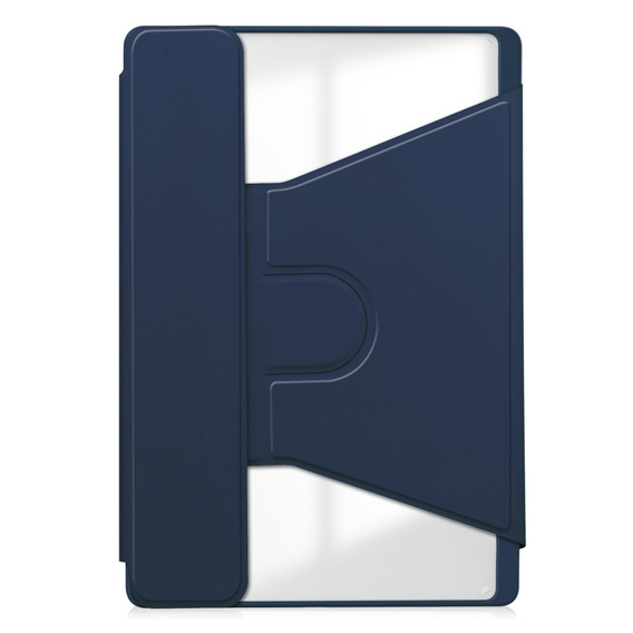 Pouzdro s klávesnicí pro Lenovo Tab M11, Rotary 360° Leather, námořnicky modré