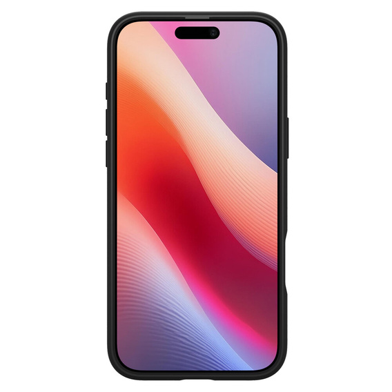 Pouzdro Spigen pro iPhone 16 Pro Max, Ultra Hybrid, transparentní / černé + 9H tvrzené sklo