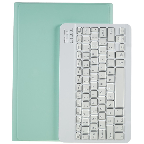 Pouzdro + klávesnice Galaxy Tab S7+ Plus / S8+ Plus /S7 FE T730 T733, Pen Slot, mincovní