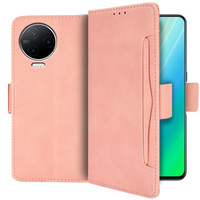 Klopové pouzdro pro Infinix Note 12 2023, Card Slot, růžové