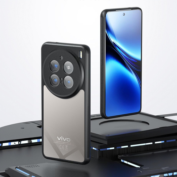 Pouzdro pro Vivo X200 Pro 5G, Fusion Hybrid, průhledné