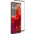 3D tvrzené sklo pro Motorola Moto G85, černý rámeček