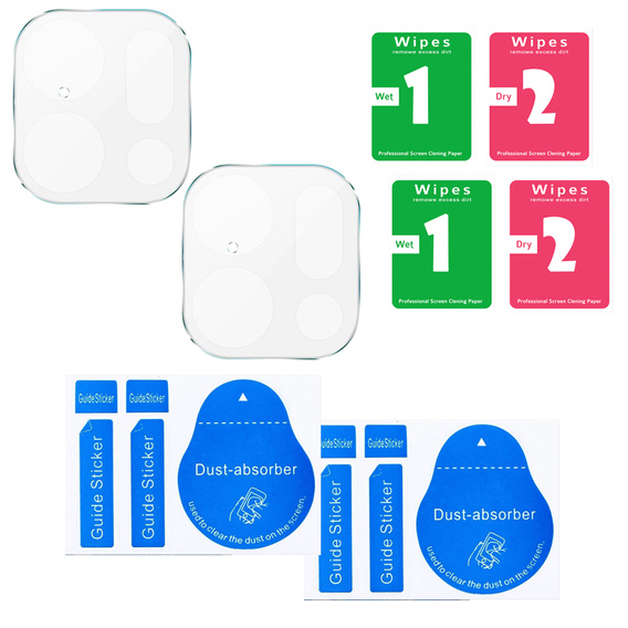 2x tvrzené sklo ERBORD pro fotoaparát Oppo Find X9